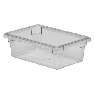 Food Box Half Size 6" Deep Clear