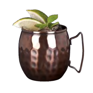 Moscow Mule Mug Hammered 14 oz