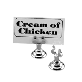 Menu Card Holder 1 1/2" High SS
