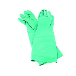 Glove Dishwashing 19" Green Medium