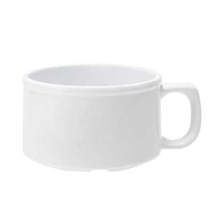 Soup Cup Plastic White