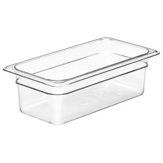 Food Pan Third Size 4" Deep Clear