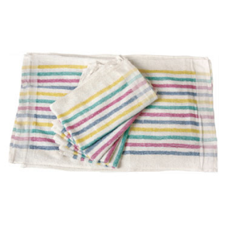 Towel 15" x 25" Terry Multi-Striped