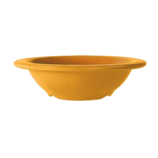 Bowl 4 oz Tropical Yellow Plastic