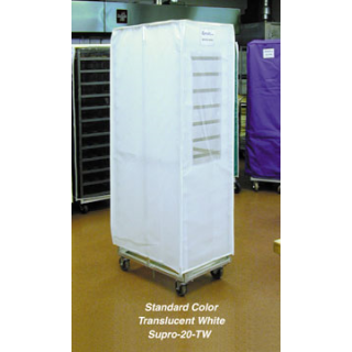 Bun Pan Rack Cover Translucent White