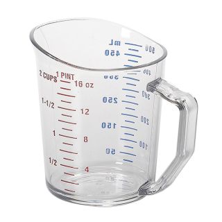 Measuring Cup 1 Pint Clear Poly