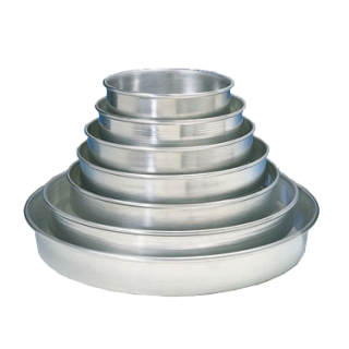 Pizza Pan 12" x 1 1/2" Aluminum