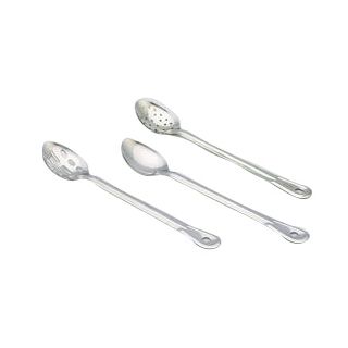 Spoon 11" Perforated SS
