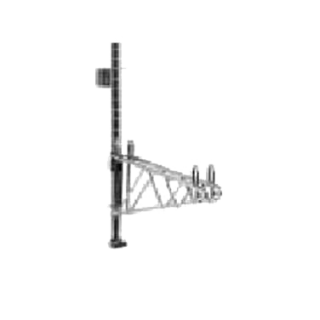 Metro 18" Shelf Support Double Chrome