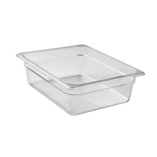 Food Pan Half Size 4" Deep Clear