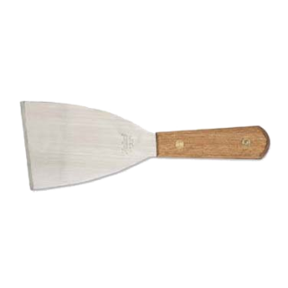 Grill Scraper 3 1/4", Wood Handle