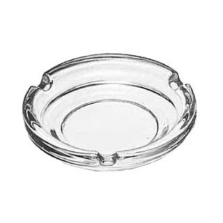 Ashtray 4 1/4" Round Clear