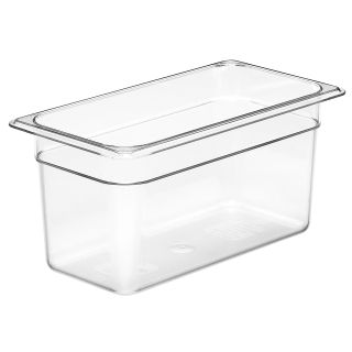 Food Pan Third Size 6" Deep Clear