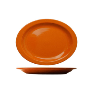 Cancun Platter 11 1/2" x 9 1/4" Orange