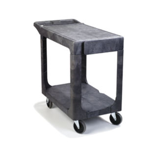 Cart 2 Shelf 40" x19" Gray