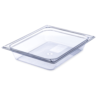 Food Pan Half Size 2-1/2" Deep Clear