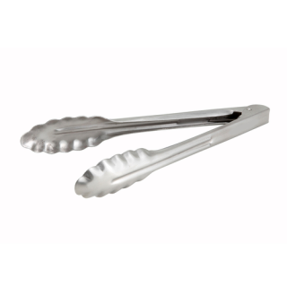 Tongs Utility 9" SS