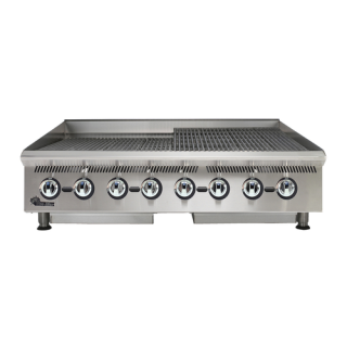 Charbroiler 48" Steel Radiants Natural