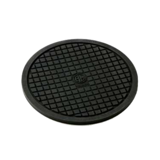 Trivet 6-3/4" dia. Round Black
