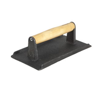 Steak Weight 5-1/4" x 9" Cast Iron