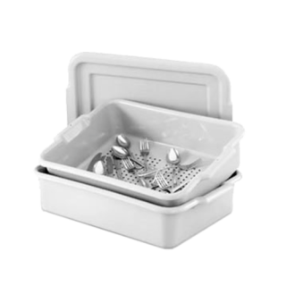 Tote Box 20" x 15" x 5" Gray