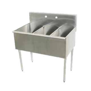 Sink 3 Compartment 21" x 36"